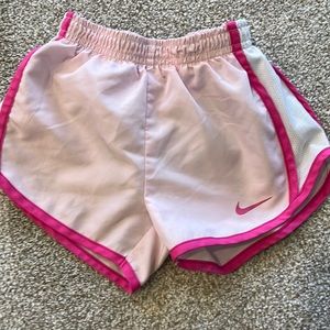 Pink Nike shorts